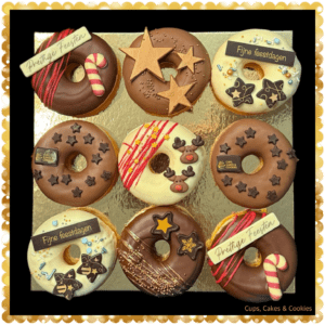 Donuts Kerst 9 stuks